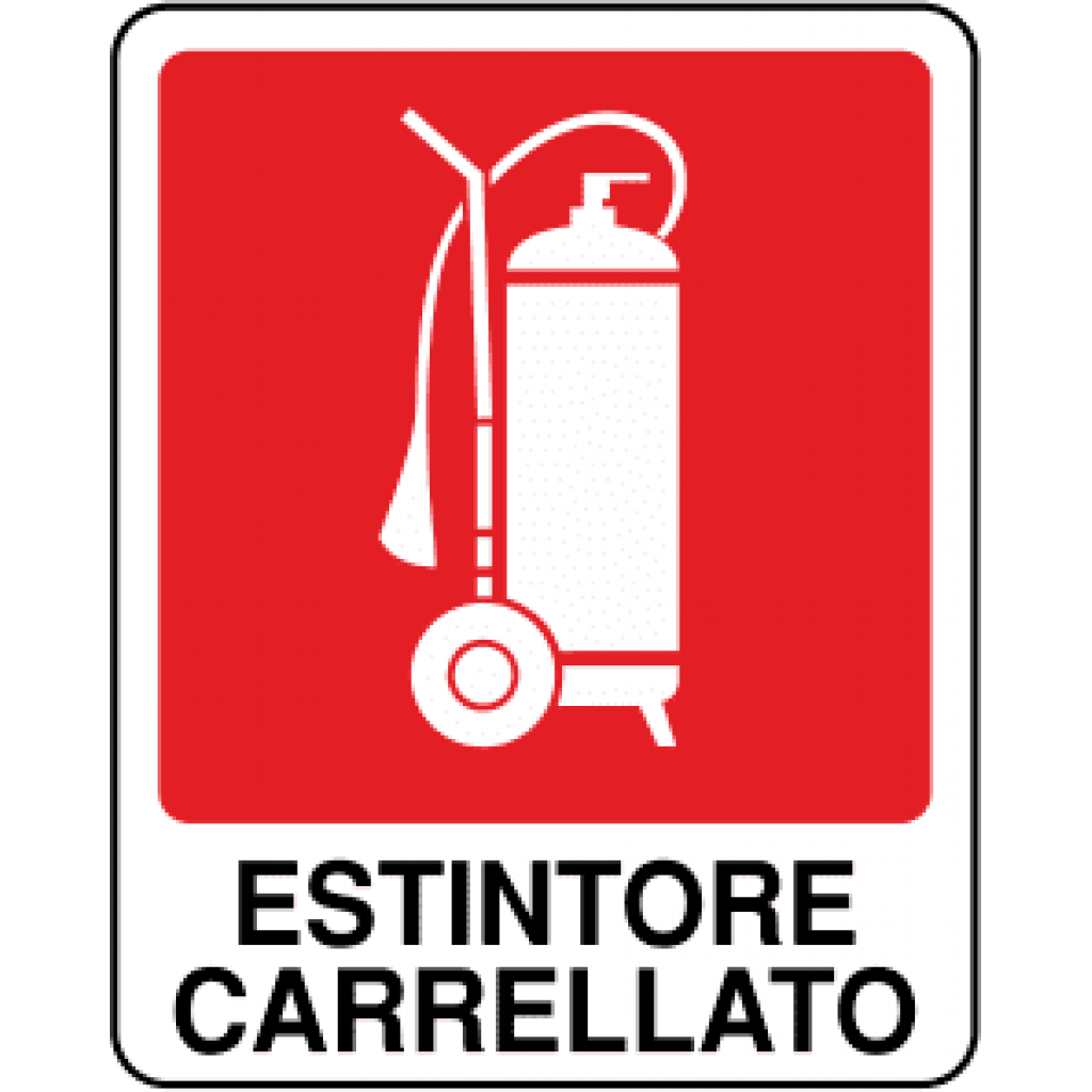 Cartello Antincendio Vsafety Per Coperta Anti-fuoco, Adesivo In Vinile 75x200 Mm, Norme EN ISO 7010, Rosso