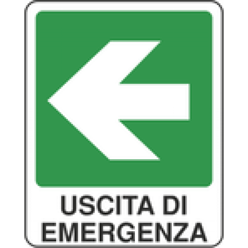VSafety 21015AX-S - Cartello per usca di emergenza, con | FindTheDeal