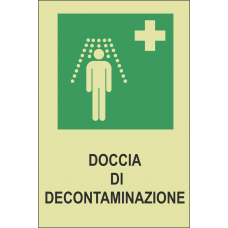 cartello doccia decontaminazione cartello doccia decontaminazione 4