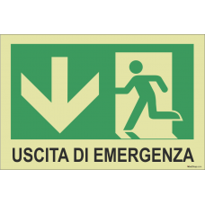 segnaletica adesiva fotoluminescente uscita di emergenza segnaletica adesiva fotoluminescente uscita di emergenza