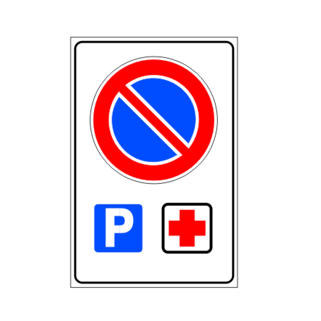 vsafety 74042 ax-r generale segnale di parcheggio , veicoli a